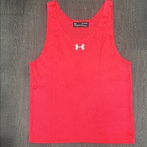 Under Armour Bright Red Athletic Tank